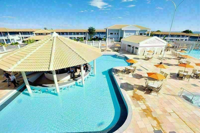 Lacqua Di Roma Com Piscina De Ondas Junior Appartement Caldas Novas Buitenkant foto
